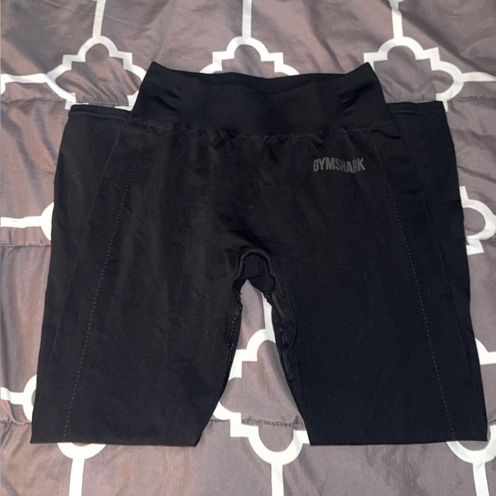 Gymshark Black Leggings Athletic Stretch